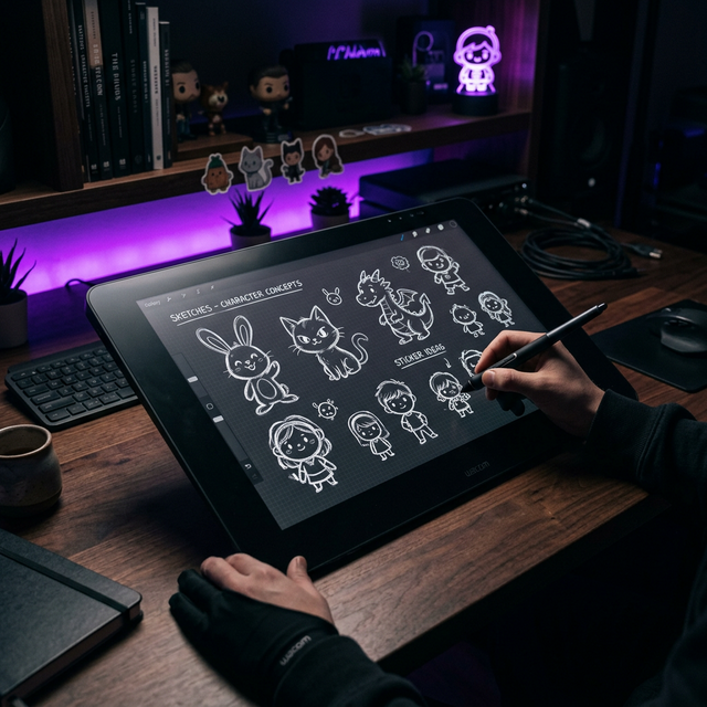 LINEスタンプ制作